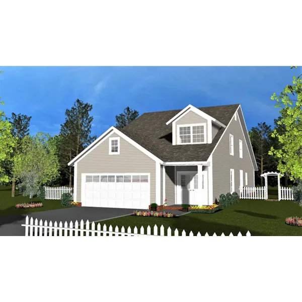 Traditional House Plan Front Image - 130D-0409 | House Plans and More