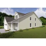 Traditional House Plan Side View Photo 02 - 130D-0409 | House Plans and More