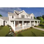 Farmhouse Plan Front Porch Photo - 130D-0413 | House Plans and More