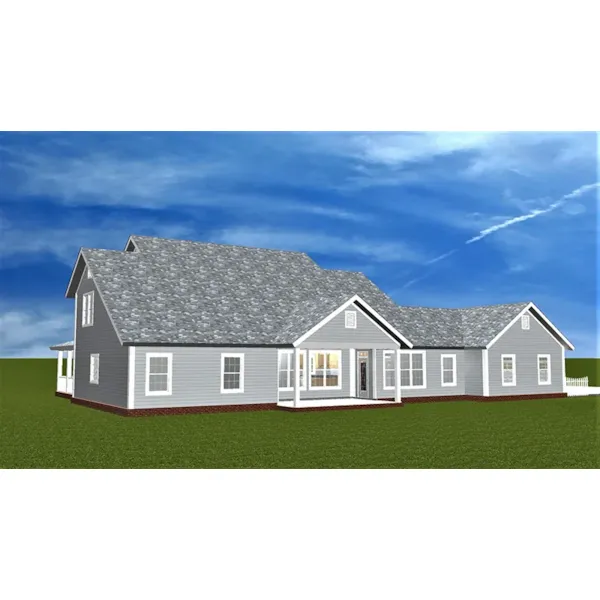 Farmhouse Plan Color Image of House - 130D-0413 | House Plans and More