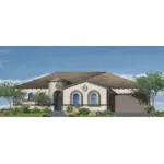 Southwestern House Plan Front of House 131D-0002