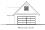 Building Plans Front Elevation -  133D-6000 | House Plans and More