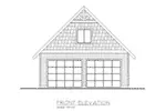 Building Plans Front Elevation -  133D-6002 | House Plans and More