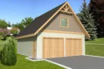 Building Plans Front of Home -  133D-6002 | House Plans and More