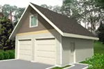 Building Plans Front of Home -  133D-6008 | House Plans and More