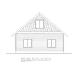 Building Plans Rear Elevation -  133D-6008 | House Plans and More