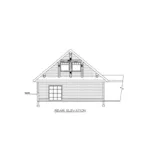 Building Plans Rear Elevation -  133D-6009 | House Plans and More