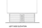Mountain House Plan Left Elevation - 133D-6012 | House Plans and More