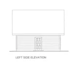 Bungalow House Plan Left Elevation - 133D-6012 | House Plans and More