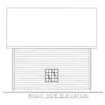 Building Plans Right Elevation - 133D-6013 | House Plans and More