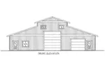 Ranch House Plan Front Elevation -  133D-7500 | House Plans and More