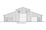 Building Plans Front Elevation -  133D-7500 | House Plans and More