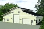 Ranch House Plan Front of House 133D-7500