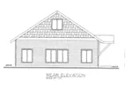 Building Plans Rear Elevation -  133D-7501 | House Plans and More