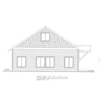 Building Plans Rear Elevation -  133D-7501 | House Plans and More