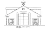 Building Plans Front Elevation -  133D-7503 | House Plans and More