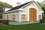 Mediterranean House Plan Front of Home -  133D-7503 | House Plans and More