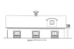 Mediterranean House Plan Right Elevation -  133D-7503 | House Plans and More