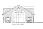 Building Plans Front Elevation -  133D-7505 | House Plans and More