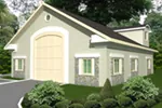 Building Plans Front of Home -  133D-7505 | House Plans and More
