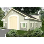 Building Plans Front of House 133D-7505