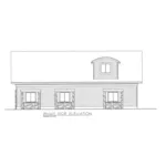 Building Plans Right Elevation -  133D-7505 | House Plans and More