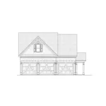 Building Plans Front of House 136D-6007