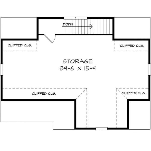 Craftsman Project Plan Second Floor 136D-6010