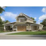 Building Plans Front of Home - 136D-6011 | House Plans and More