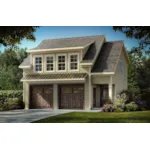 Building Plans Front of House 136D-6013