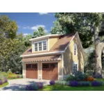 Country House Plan Front of House 136D-7500