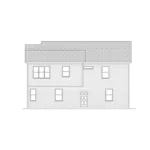 Building Plans Rear Elevation - 136D-7504 | House Plans and More