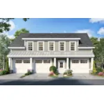 Arts & Crafts House Plan Front of House 136D-7505