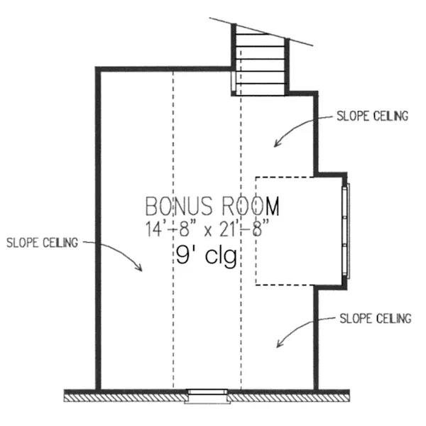 Country French House Plan Bonus Room - Patten Ranch Home 137D-0003 - Shop House Plans and More