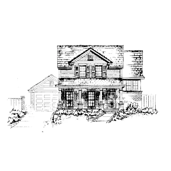 Country House Plan Front of Home - Pattyanna Country Home 137D-0007 - Shop House Plans and More