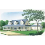 Craftsman House Plan Front of House 137D-0027