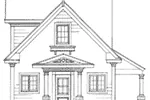 Traditional House Plan Front Elevation - Lucille Lane Country Home 137D-0029 - Shop House Plans and More
