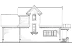 Traditional House Plan Left Elevation - Lucille Lane Country Home 137D-0029 - Shop House Plans and More