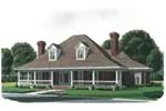 Victorian House Plan Front of House 137D-0036