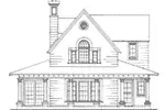 Farmhouse Plan Front Elevation - Sophie Creek Country Home 137D-0082 - Shop House Plans and More