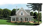 Greek Revival House Plan Front Photo 02 - Sophie Creek Country Home 137D-0082 - Shop House Plans and More