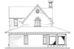 Modern Farmhouse Plan Rear Elevation - Sophie Creek Country Home 137D-0082 - Shop House Plans and More