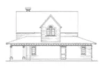 Modern Farmhouse Plan Right Elevation - Sophie Creek Country Home 137D-0082 - Shop House Plans and More