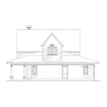 Farmhouse Plan Right Elevation - Sophie Creek Country Home 137D-0082 - Shop House Plans and More