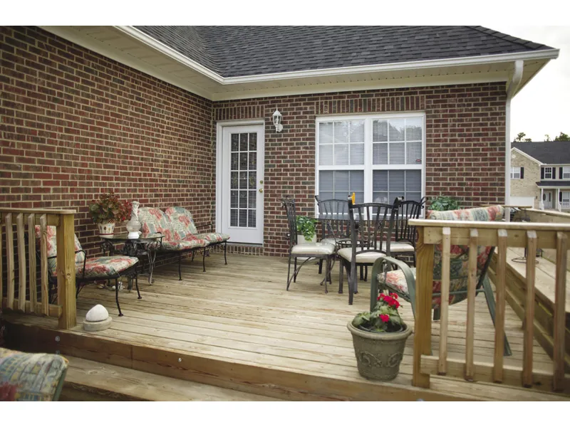 Deck Photo 01 - Sommers Landing Ranch Home 137D-0087 - Shop House Plans and More