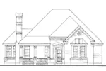 Front Elevation - Sommers Landing Ranch Home 137D-0087 - Shop House Plans and More