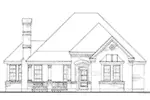 Front Elevation - Sommers Landing Ranch Home 137D-0087 - Shop House Plans and More