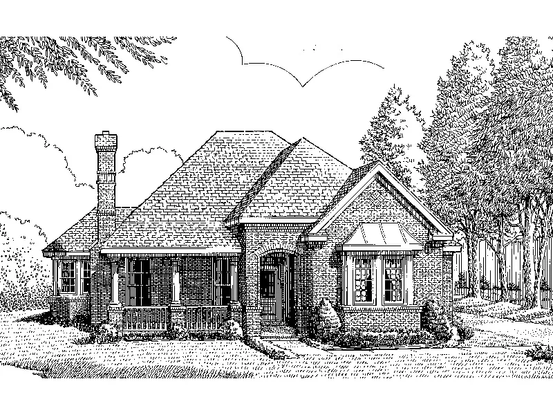 Front Image of House - Sommers Landing Ranch Home 137D-0087 - Shop House Plans and More