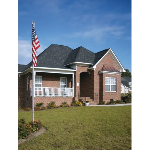 Front of Home - Sommers Landing Ranch Home 137D-0087 - Shop House Plans and More