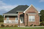 Front Photo 01 - Sommers Landing Ranch Home 137D-0087 - Shop House Plans and More